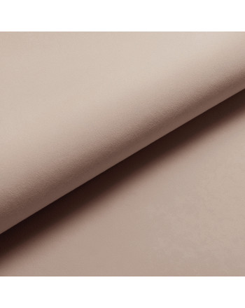 Ekskluzywny welwetowy materiał na zasłony kolor beżowo-różowy wysokość 320 cm - sprzedawany na metry