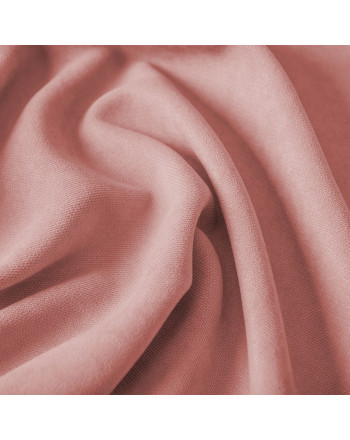Welurowy materiał na zasłony, kolor pudrowy róż, wysokość 300 cm, Milas - sprzedawana na metry