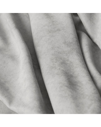 Welurowy materiał na zasłony kolor beżowo-szary wysokość 300 cm Milas - sprzedawany na metry