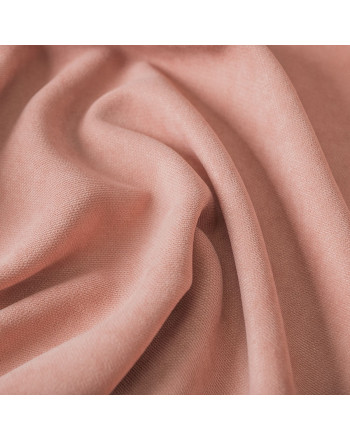 Welurowy materiał na zasłony w kolorze pudrowego różu, wysokość 300 cm - sprzedawany na metry