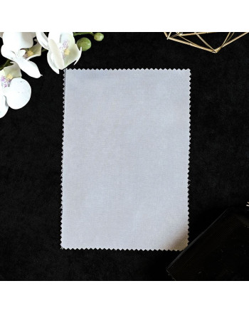 Próbka firany z woalu EKO z przędzy pochodzącej w 100%  recyklingu, 068264, kolor biały