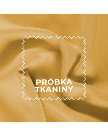 Próbka tkaniny DONA typu blackout kolor 202 żółty