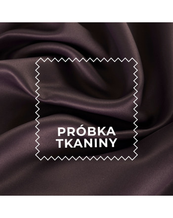 Próbka tkaniny zaciemniającej 85% TD0015 typu blackout, kolor 224 czekoladowy brązowy