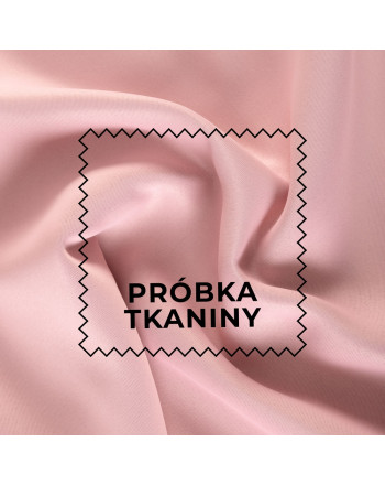 Próbka tkaniny zaciemniającej 85% TD0015 typu blackout, kolor 794 pastelowy różowy