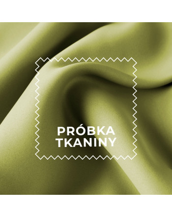 Próbka tkaniny zaciemniającej 85% TD0015 typu blackout, kolor 814 zielony limonkowy