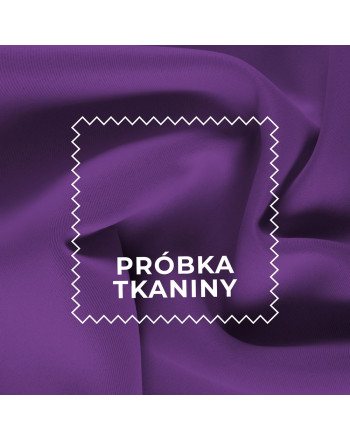 Próbka tkaniny DONA typu blackout kolor 844 jasny fioletowy