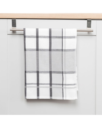 Bawełniana ścierka kuchenna, kolor szary, rozmiar 50x70 cm, Krati