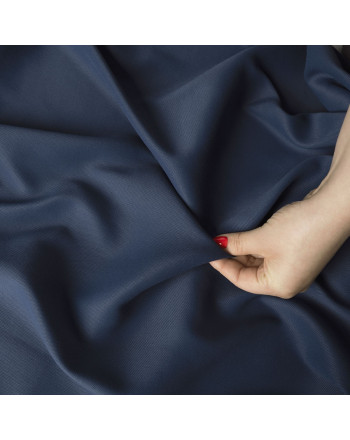 Miękka tkanina wodoodporna na metry, wysokość 300 cm, kolor granatowy