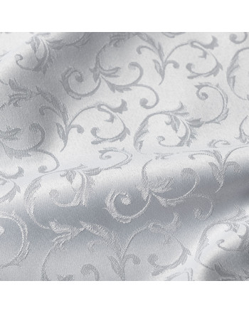 Wodoodporna tkanina obrusowa, kolor jasny szary, szerokość 160 cm, Alan - sprzedawana na metry