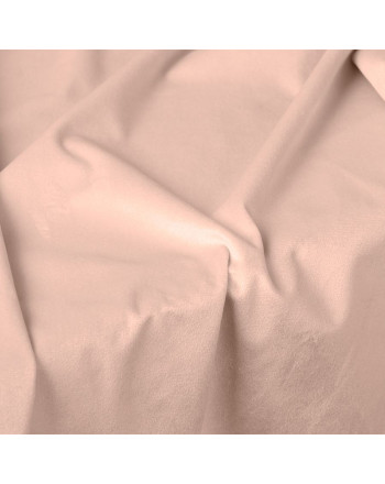 Welwetowy materiał na zasłony, kolor pudrowy róż, wysokość 300 cm, Velvi - sprzedawany na metry