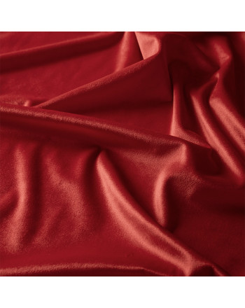 Zasłona welwetowa na metry czerwona, burgundowa Velvi, wysokość 300 cm