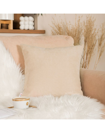 Poszewka na poduszkę Milas, cappuccino