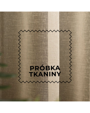 Próbka firany Petra o strukturze płótna, kolor 006 beżowy, kolekcja Allure