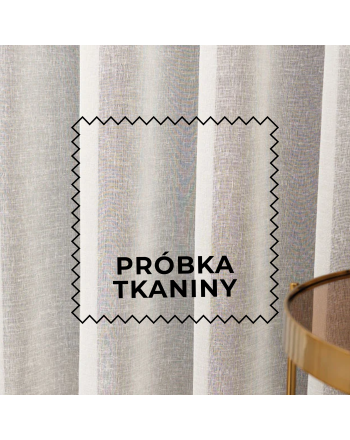Próbka firany Petra o strukturze płótna, kolor 003 ecru, kolekcja Allure