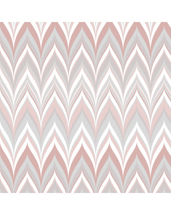 Tkanina zasłonowa zaciemniająca, drukowana, Norman, kolor różowy, szerokość 140cm, sprzedawana na metry