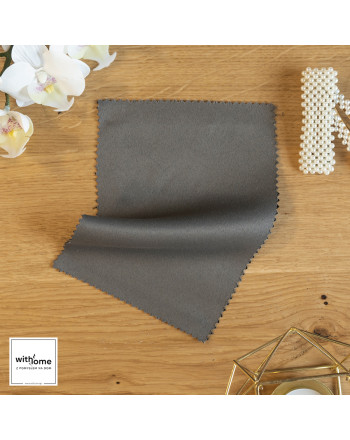 Próbka tkaniny Dona kolor ciemnoszary  