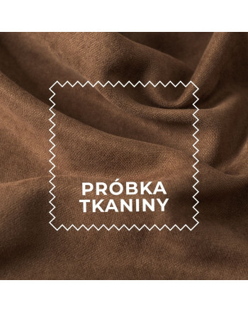 Próbka tkaniny Milas kolor 011 brązowy