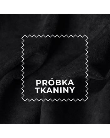 Próbka tkaniny Milas kolor 039 czarny