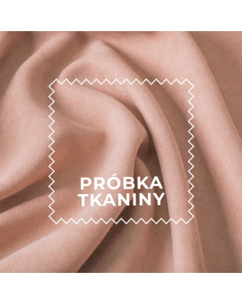 Próbka tkaniny Milas kolor 018 pudrowy róż