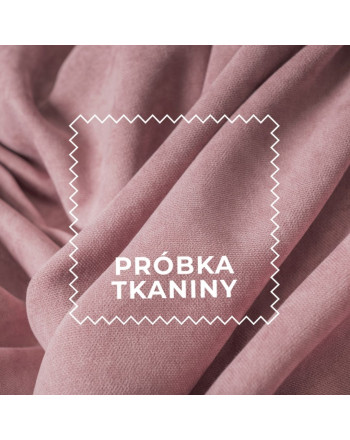 Próbka tkaniny welurowej Milas kolor 019 ciemny pudrowy róż