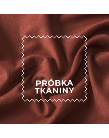 Próbka tkaniny Milas kolor 022 ceglasty