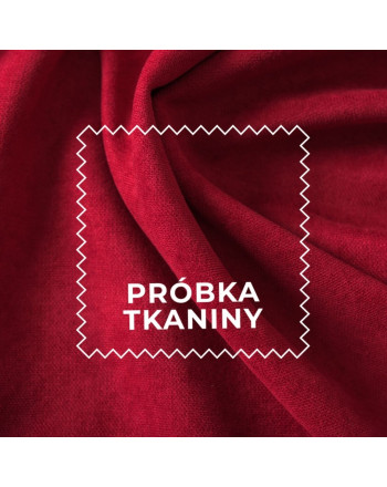 Próbka tkaniny Milas kolor 025 bordowy