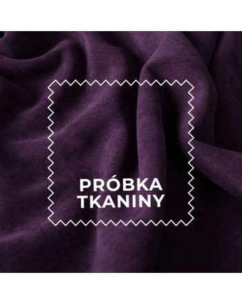 Próbka tkaniny Milas kolor 027 fioletowy