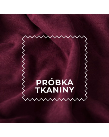Próbka tkaniny Milas kolor 028 purpurowy