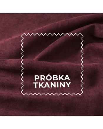 Próbka tkaniny Milas kolor 029 jagodowy