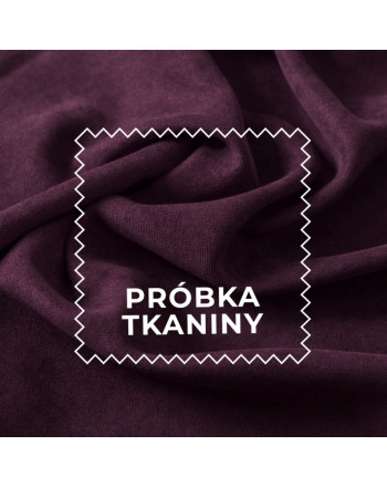 Próbka tkaniny Milas kolor 031 śliwkowy