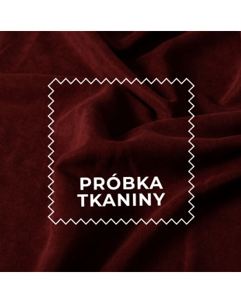 Próbka tkaniny Milas kolor 046 burgundowy