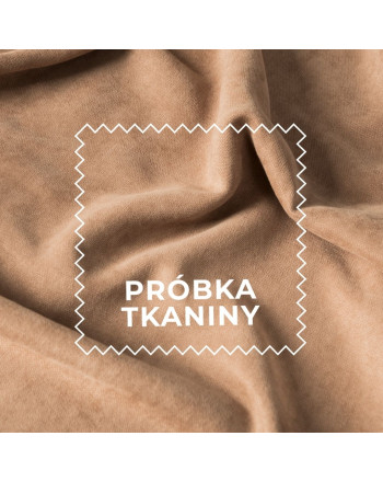 Próbka tkaniny Milas kolor 007 ciemny kawowy