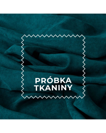 Próbka tkaniny Milas kolor ciemny turkusowy 768