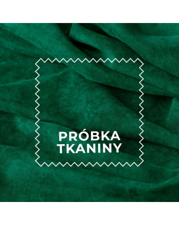 Próbka tkaniny Milas kolor szmaragdowy 788