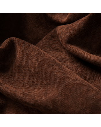 Tkanina zasłonowa Milas, kolor 012 ciemny brązowy, wysokość 290cm