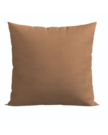 Welurowa poszewka dekoracyjna kolor ciepły brązowy Milas
