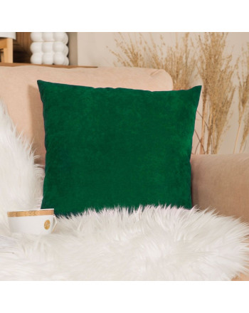 Butelkowozielona poszewka na poduszkę Milas