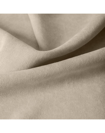 Welurowy materiał na zasłony, kolor jasny beż, wysokość 300 cm, Milas - sprzedawana na metry