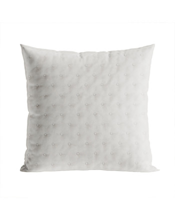 Dekoracyjna poszewka lub poszwa na poduszkę, Nules, kolor jasny szary