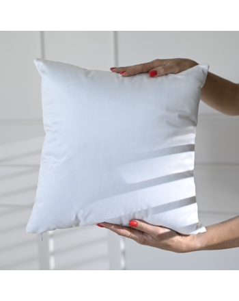 Poszewka welwetowa kolor biały Velvi