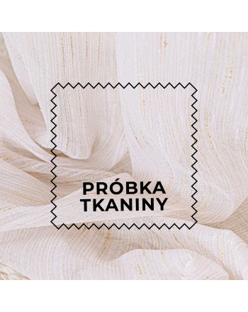 Próbka firany Neve kolor złoty 001963