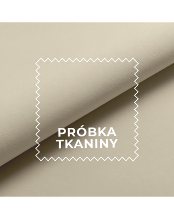 Próbka tkaniny MATT VELVET kolor 002 kremowy
