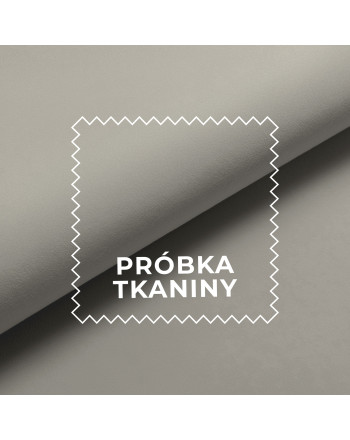 Próbka tkaniny MATT VELVET kolor 011 jasny szary