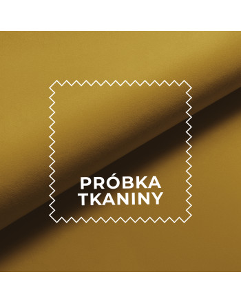 Próbka tkaniny MATT VELVET kolor 025 szafranowy