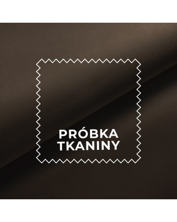 Próbka tkaniny MATT VELVET kolor 103 brązowy