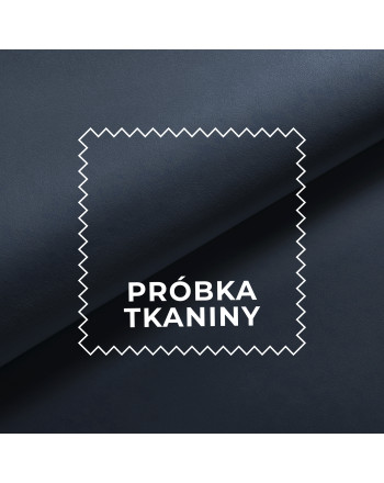 Próbka tkaniny MATT VELVET kolor 105 ciemny niebieski