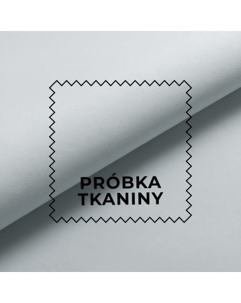 Próbka tkaniny MATT VELVET kolor 110 jasny szaro niebieski