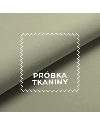 Próbka tkaniny MATT VELVET kolor 114 piaskowy zielony