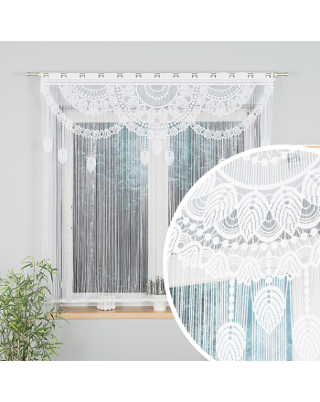 MAHIKA Makrama żakardowa gotowa, szerokość 160 x wysokość 160cm