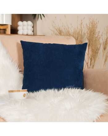 Granatowa poszewka na poduszkę Milas